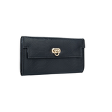 Black Textured Wallet